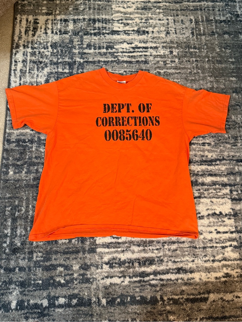 Vintage 2002 Sturgis Motorcycle Rally DOC Orange & Black Men's XXL Biker T